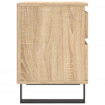 Sängbord sonoma-ek 40x35x50 cm konstruerat trä