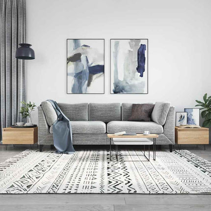 Soffbord 2 st sonoma-ek 50x46x35 cm konstruerat trä