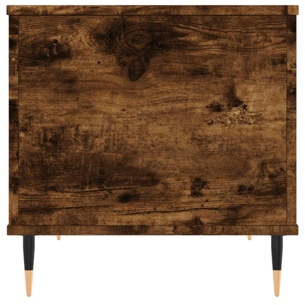 Soffbord rökfärgad ek 60x44,5x45 cm konstruerat trä