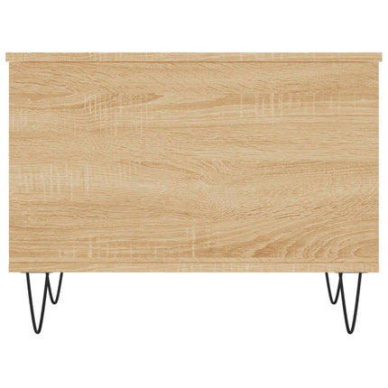 Soffbord sonoma-ek 60x44,5x45 cm konstruerat trä
