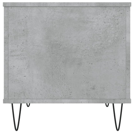 Soffbord betonggrå 60x44,5x45 cm konstruerat trä