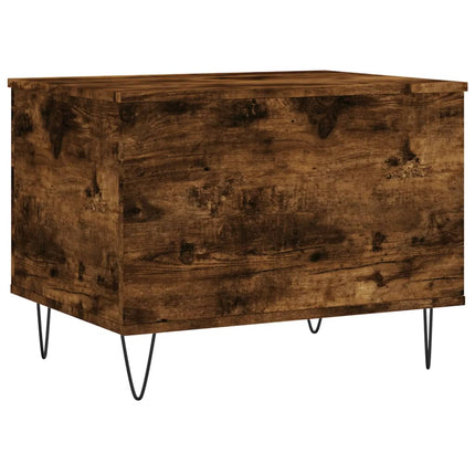 Soffbord rökfärgad ek 60x44,5x45 cm konstruerat trä