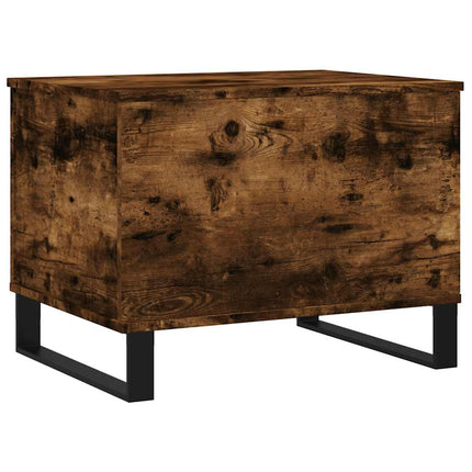 Soffbord rökfärgad ek 60x44,5x45 cm konstruerat trä