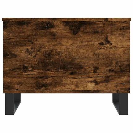 Soffbord rökfärgad ek 60x44,5x45 cm konstruerat trä