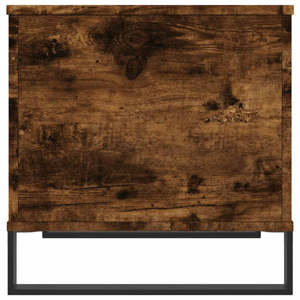 Soffbord rökfärgad ek 60x44,5x45 cm konstruerat trä