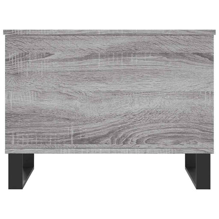 Soffbord grå sonoma 60x44,5x45 cm konstruerat trä