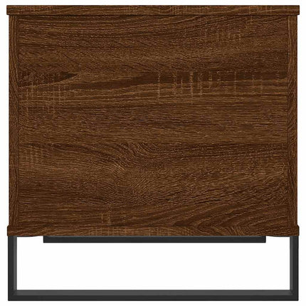 Soffbord brun ek 60x44,5x45 cm konstruerat trä