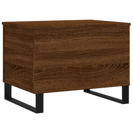Soffbord brun ek 60x44,5x45 cm konstruerat trä