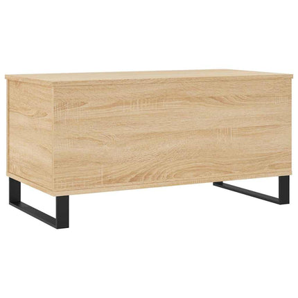 Soffbord sonoma-ek 90x44,5x45 cm konstruerat trä