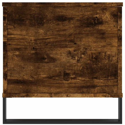 Soffbord rökfärgad ek 90x44,5x45 cm konstruerat trä