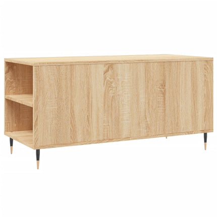 Soffbord sonoma-ek 102x44,5x50 cm konstruerat trä