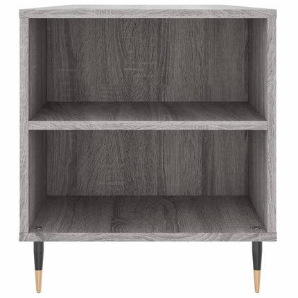 Soffbord grå sonoma 102x44,5x50 cm konstruerat trä