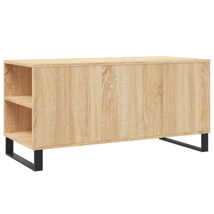 Soffbord sonoma-ek 102x44,5x50 cm konstruerat trä