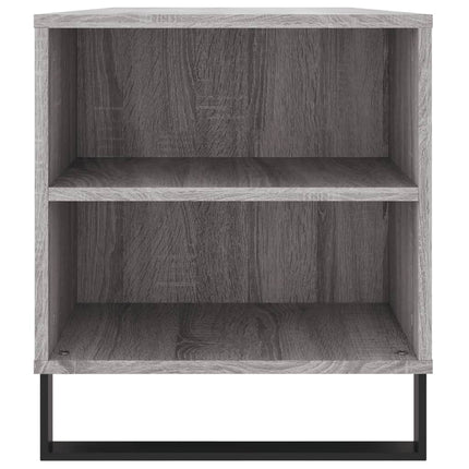 Soffbord grå sonoma 102x44,5x50 cm konstruerat trä