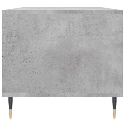 Soffbord betonggrå 90x49x45 cm konstruerat trä