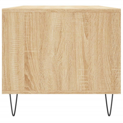 Soffbord sonoma-ek 90x49x45 cm konstruerat trä
