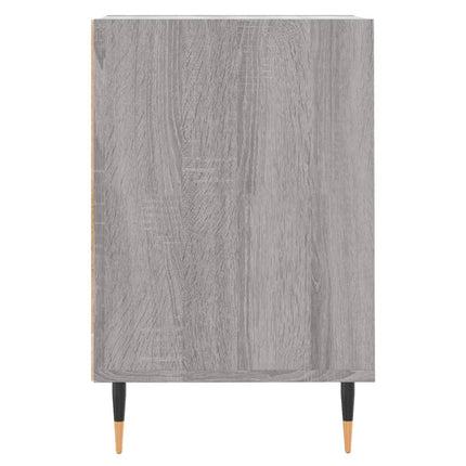 Tv-bänk grå sonoma 100x35x55 cm konstruerat trä