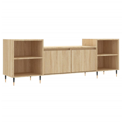Tv-bänk sonoma-ek 160x35x55 cm konstruerat trä