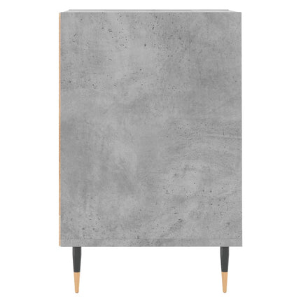Tv-bänk betonggrå 160x35x55 cm konstruerat trä