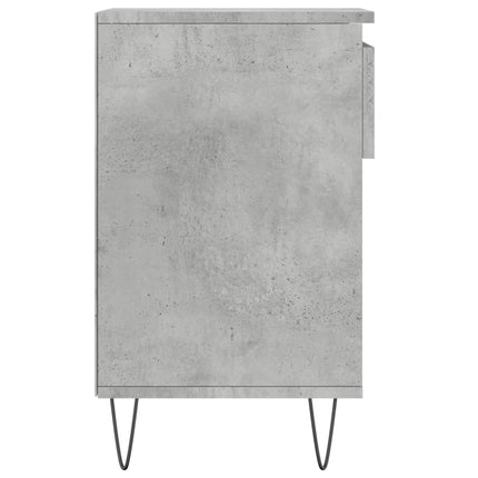 Skoskåp betonggrå 102x36x60 cm konstruerat trä