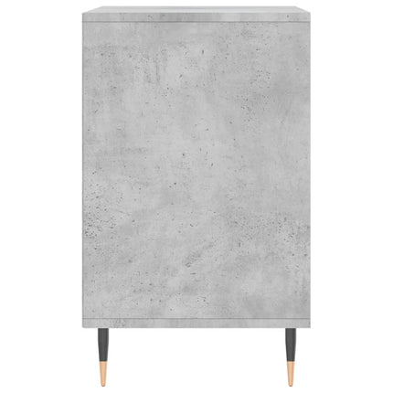 Skoskåp betonggrå 102x36x60 cm konstruerat trä