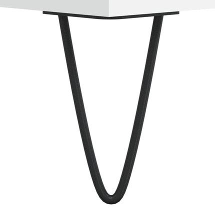 Skoskåp vit 102x36x60 cm konstruerat trä
