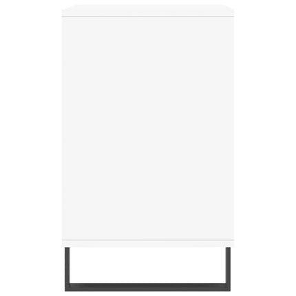 Skoskåp vit 102x36x60 cm konstruerat trä