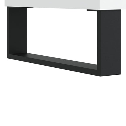 Skoskåp vit 102x36x60 cm konstruerat trä
