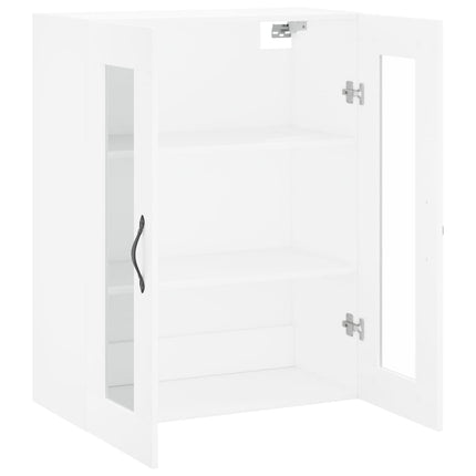 Väggskåp vit 69,5x34x90 cm konstruerat trä