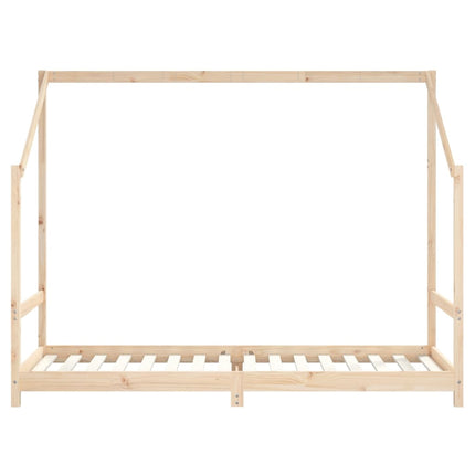 Sängram för barnsäng 80x200 cm massiv furu