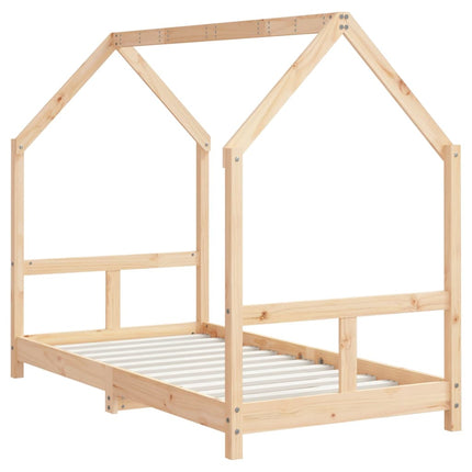 Sängram för barnsäng 80x160 cm massiv furu