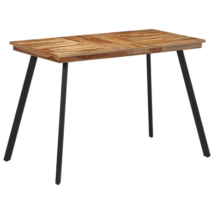 Matbord 120x62x76 cm massiv teak