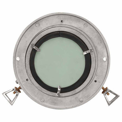 Väggspegel Ø23 aluminium och glas