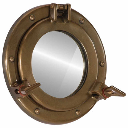 Väggspegel Ø23 aluminium och glas