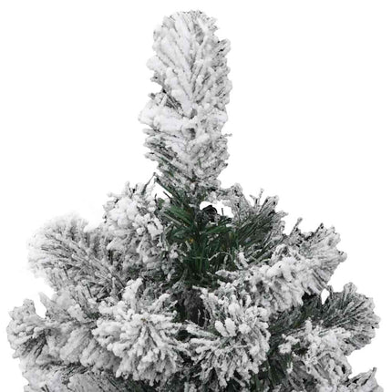 Plastgran med snö gångjärn 150 cm