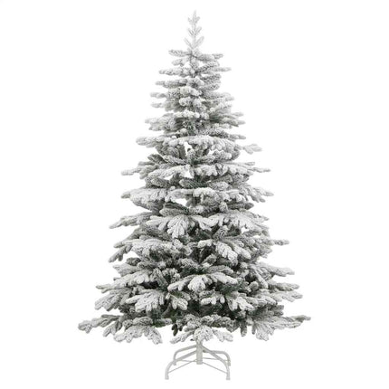 Plastgran med snö gångjärn 180 cm