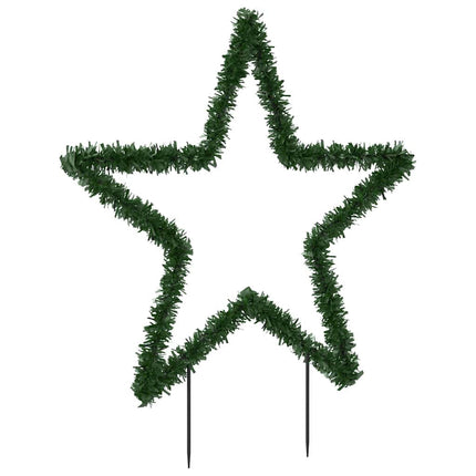 Julstjärna med spett 80 LEDs 60 cm