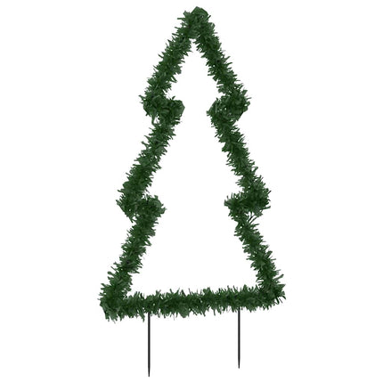 Julträd med spett 80 LEDs 60 cm