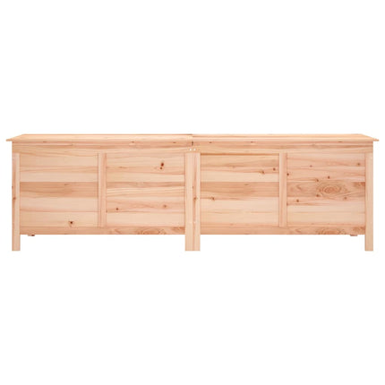 Dynbox 198,5x50x56,5 cm massivt granträ