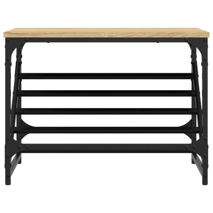 Skohylla sonoma-ek 60x30x45 cm konstruerat trä