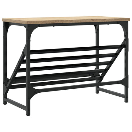 Skohylla sonoma-ek 60x30x45 cm konstruerat trä
