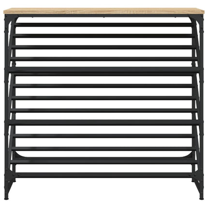 Skohylla sonoma-ek 90x30x85 cm konstruerat trä