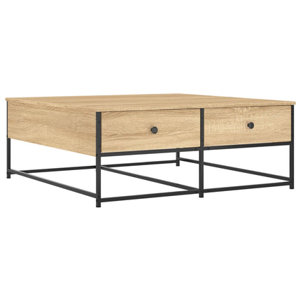 Soffbord sonoma-ek 100x99x40 cm konstruerat trä