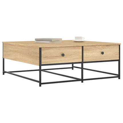 Soffbord sonoma-ek 100x99x40 cm konstruerat trä