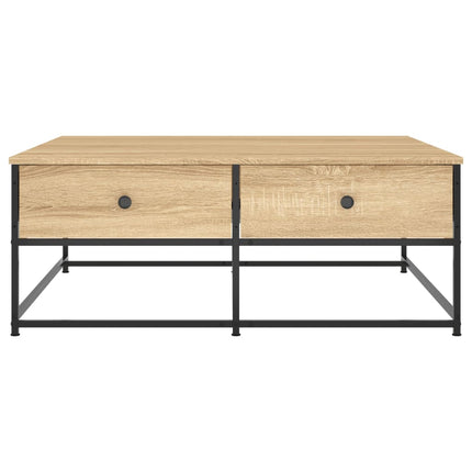 Soffbord sonoma-ek 100x99x40 cm konstruerat trä