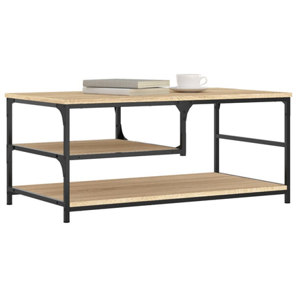 Soffbord sonoma-ek 90x49x40 cm konstruerat trä