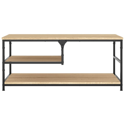 Soffbord sonoma-ek 90x49x40 cm konstruerat trä