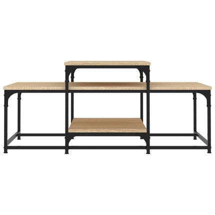 Soffbord sonoma-ek 102x60x45 cm konstruerat trä