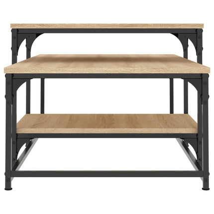 Soffbord sonoma-ek 102x60x45 cm konstruerat trä