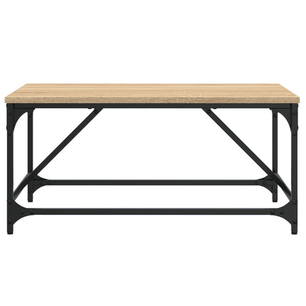 Soffbord sonoma-ek 75x50x35 cm konstruerat trä
